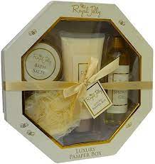 Royal Jelly Luxury 4Pc Pamper Box RRP £11.99 CLEARANCE XL £8.99